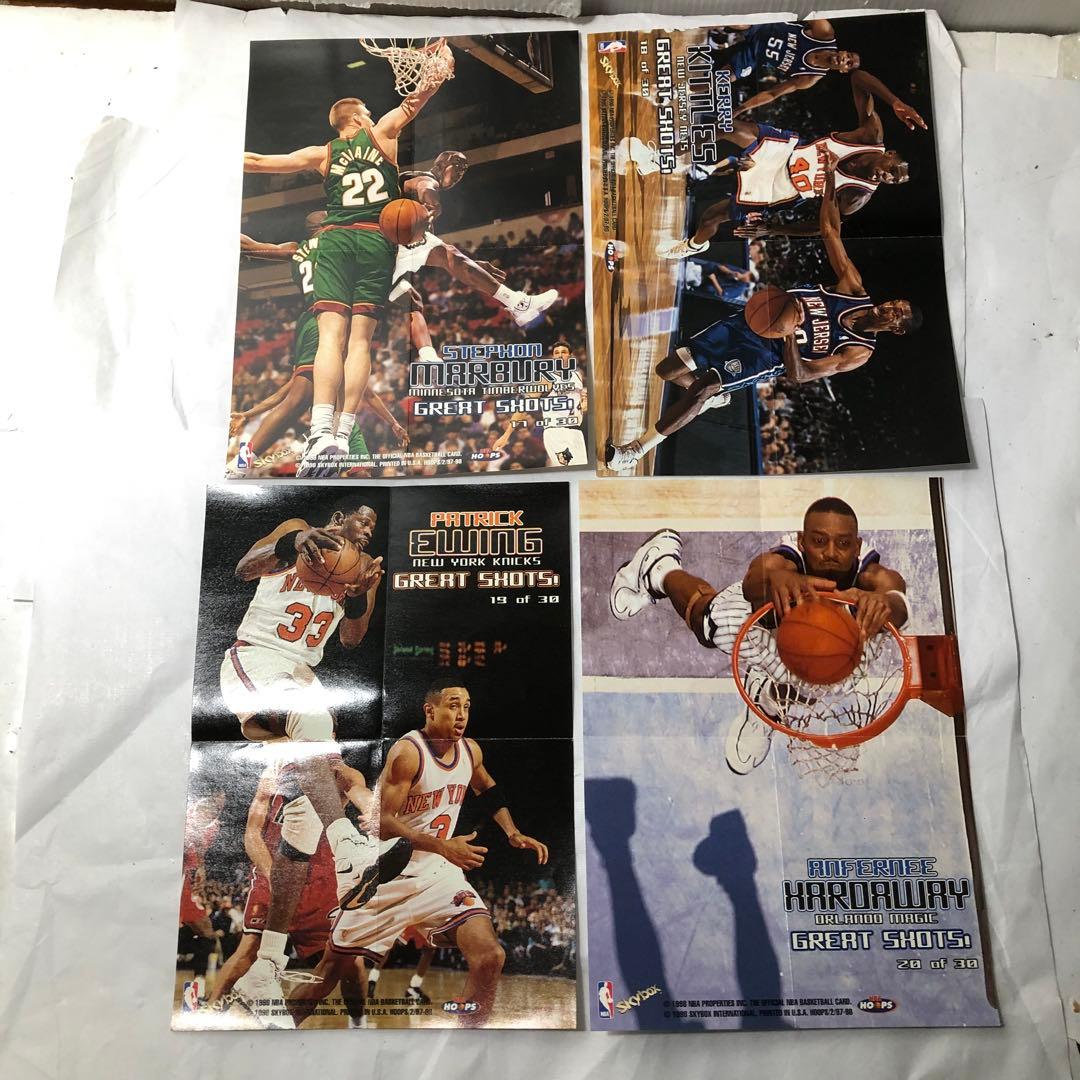 GREAT SHOTS 98年 Hoops ミニポスター NBA バスケット