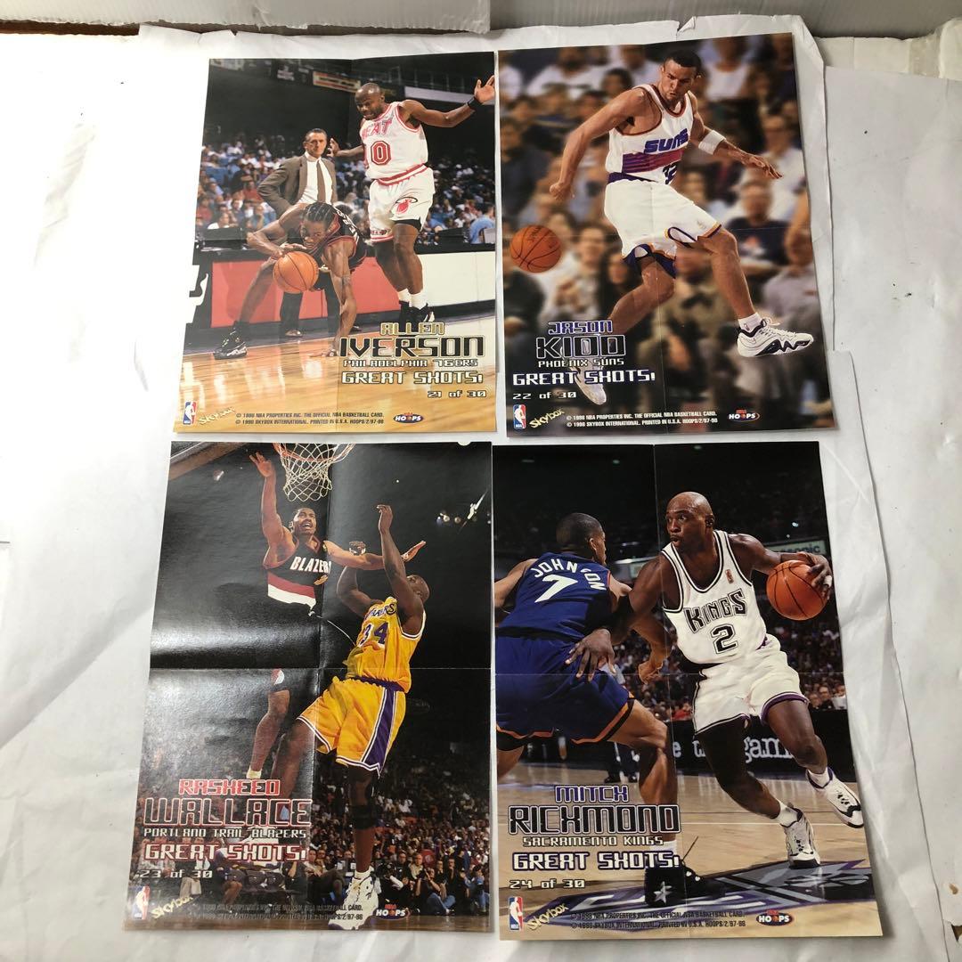 GREAT SHOTS 98年 Hoops ミニポスター NBA バスケット