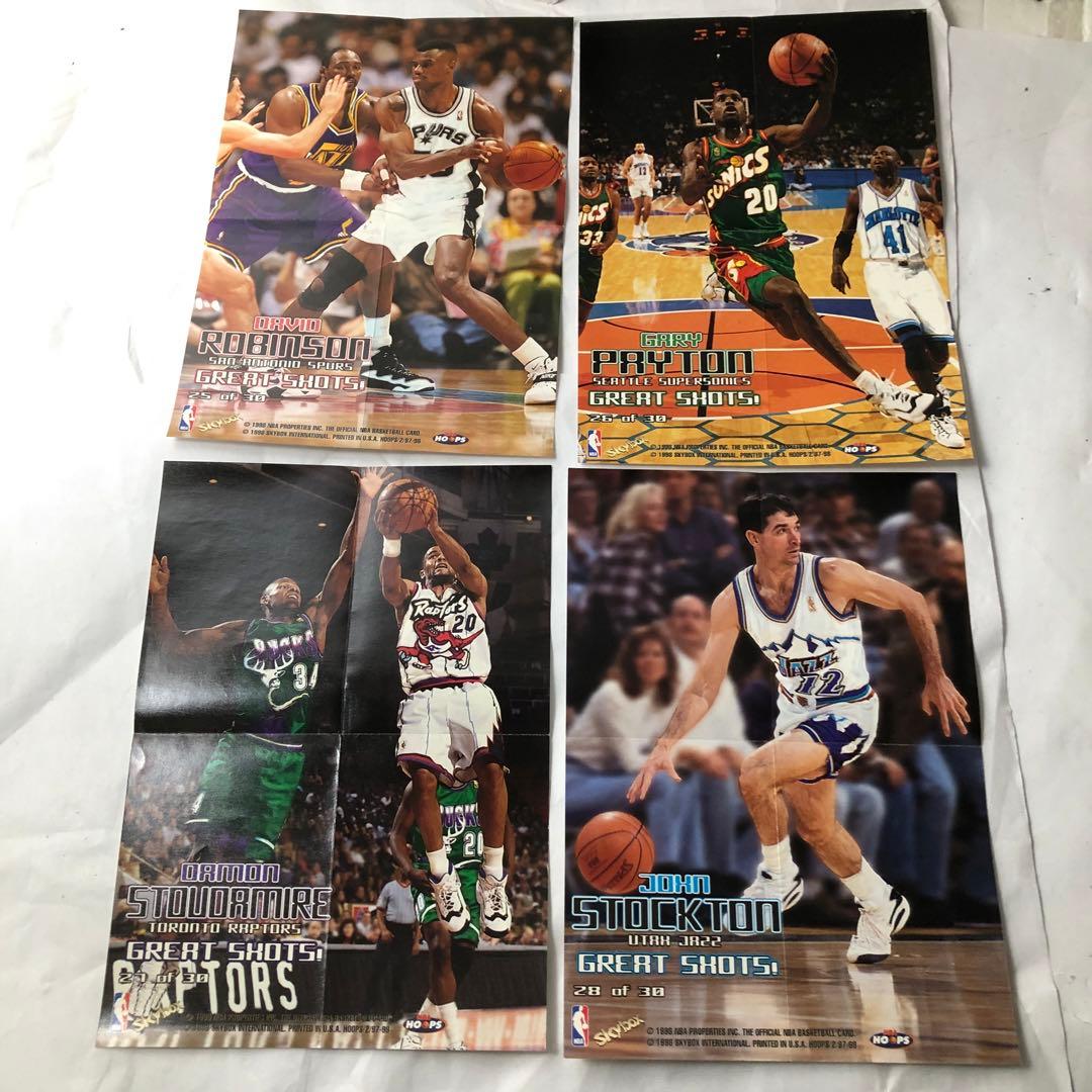 GREAT SHOTS 98年 Hoops ミニポスター NBA バスケット