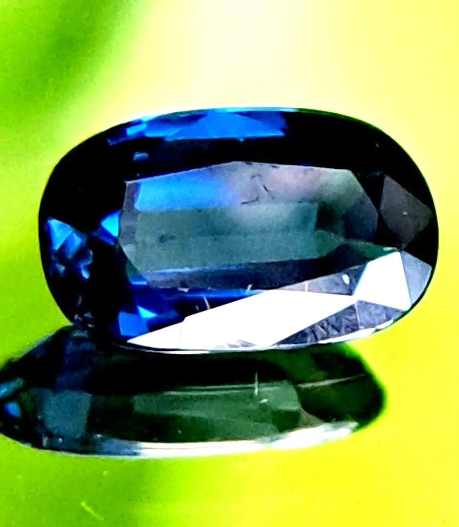 天然ブルーサファイアルース透明度良好❗約1.1ct