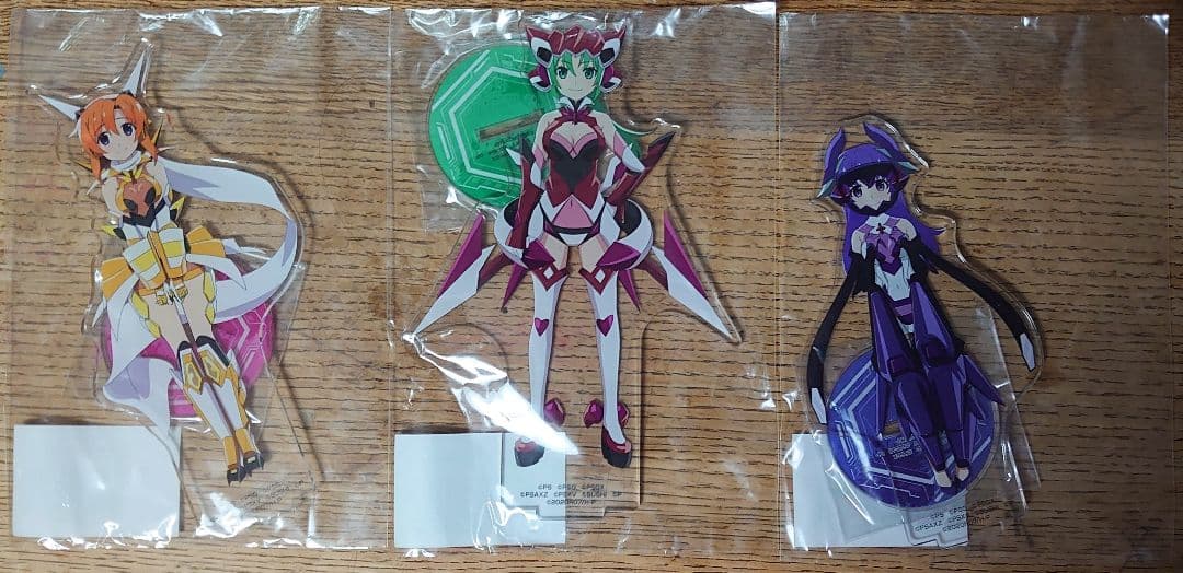 【シンフォギア】 WEBくじ 戦姫行進曲 アクリルスタンド セット 【ひぐらし】