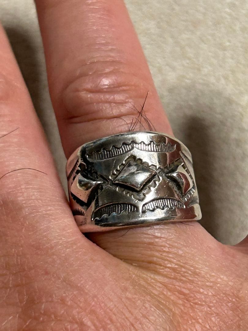 インディアンジュエリー　ナバホ　AL SOMERS アルソマーズ　リボーズリング