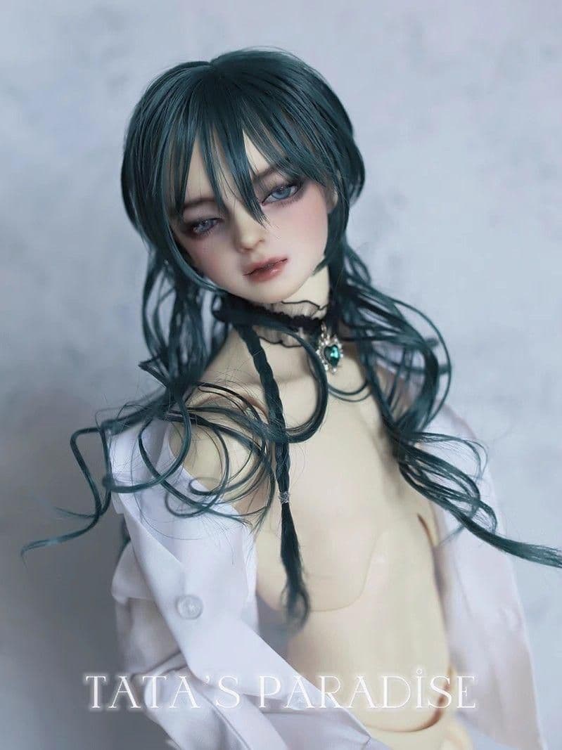 AX721 BJD 1/3 人形 ドール ウィッグ カツラ 耐熱 ハンドメイド