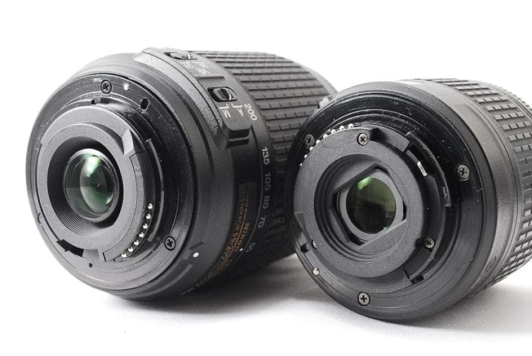 動作良好 Nikon D5600 ダブルレンズ スマホ転送 WiFi