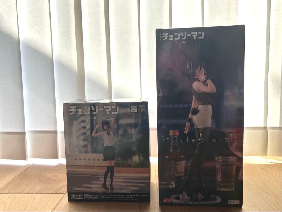 チェンソーマン レゼ フィギュア2体セット BiCute FuRyu SEGA