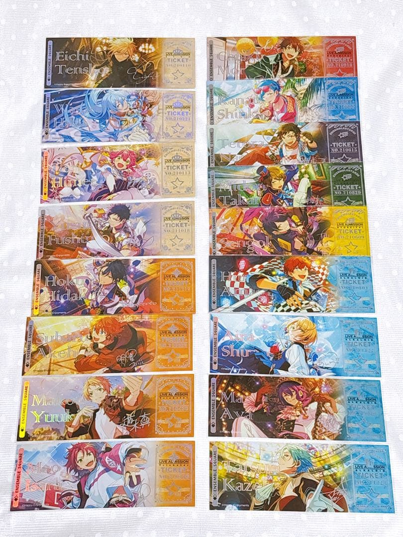 あんスタ 中国グッズ ホロチケ フルコンプ