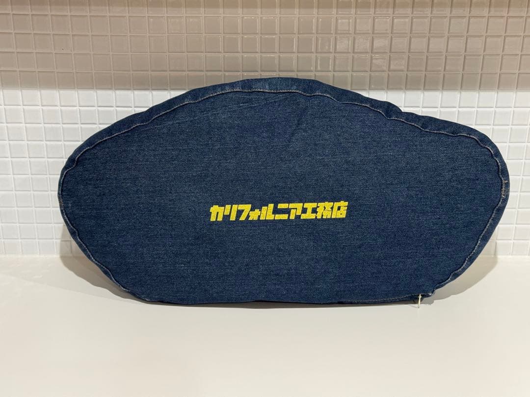 【限定品】希少 カリフォルニア工務店 VANS コラボ クッション インディゴ