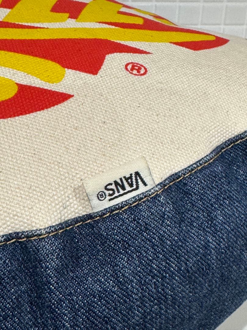 【限定品】希少 カリフォルニア工務店 VANS コラボ クッション インディゴ