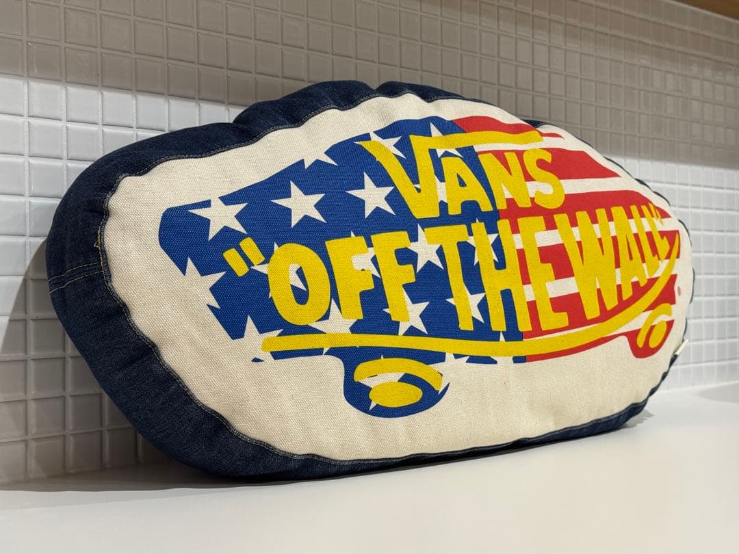【限定品】希少 カリフォルニア工務店 VANS コラボ クッション インディゴ