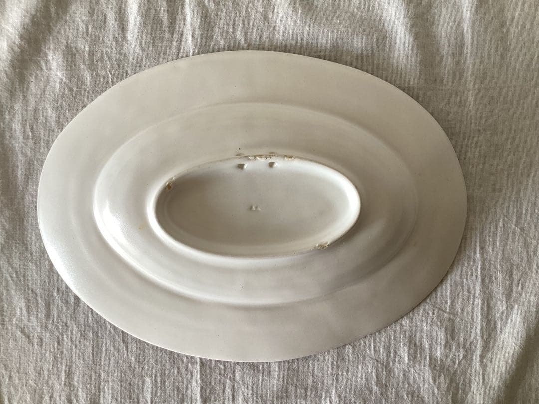 安藤雅信 オーバル 皿 ギャルリ百草 リム皿