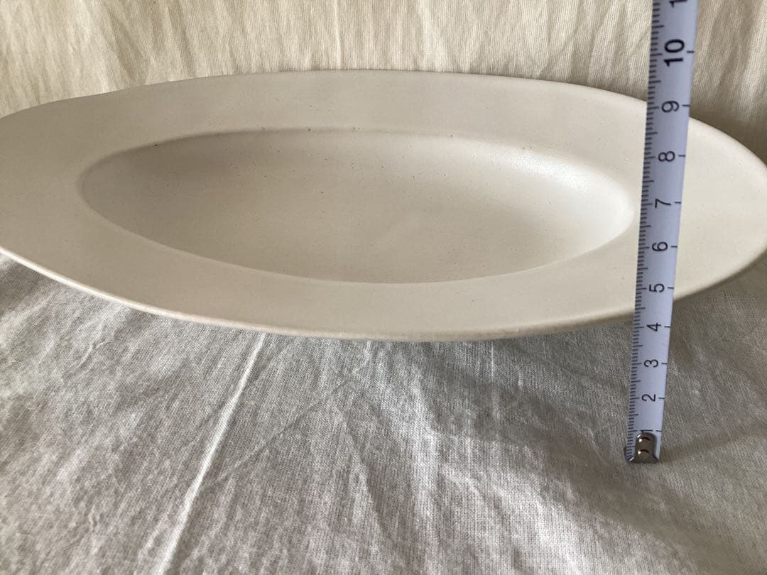 安藤雅信 オーバル 皿 ギャルリ百草 リム皿