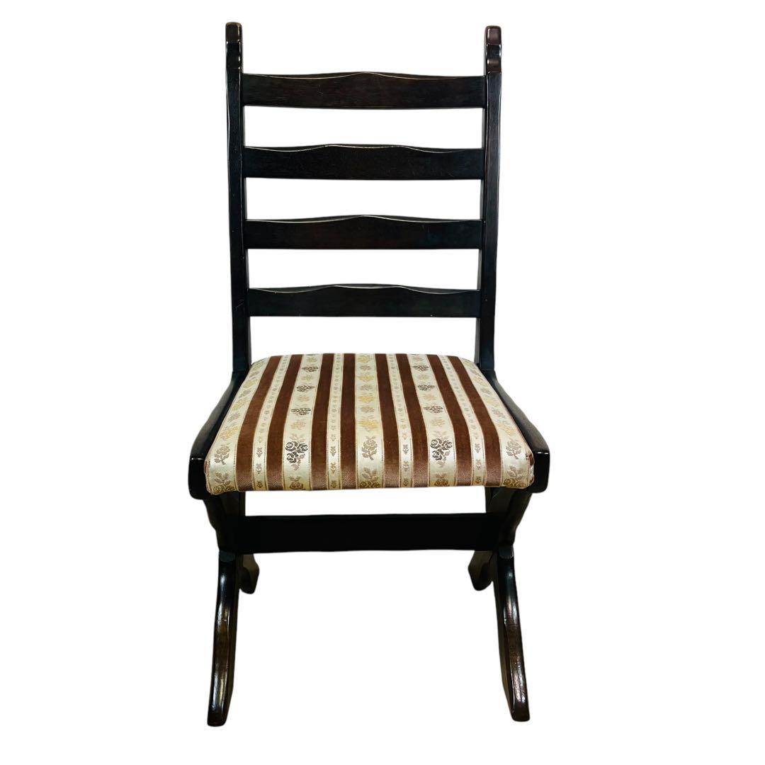 希少 オールド カリモク RUSTIC アンティーク チェア ..