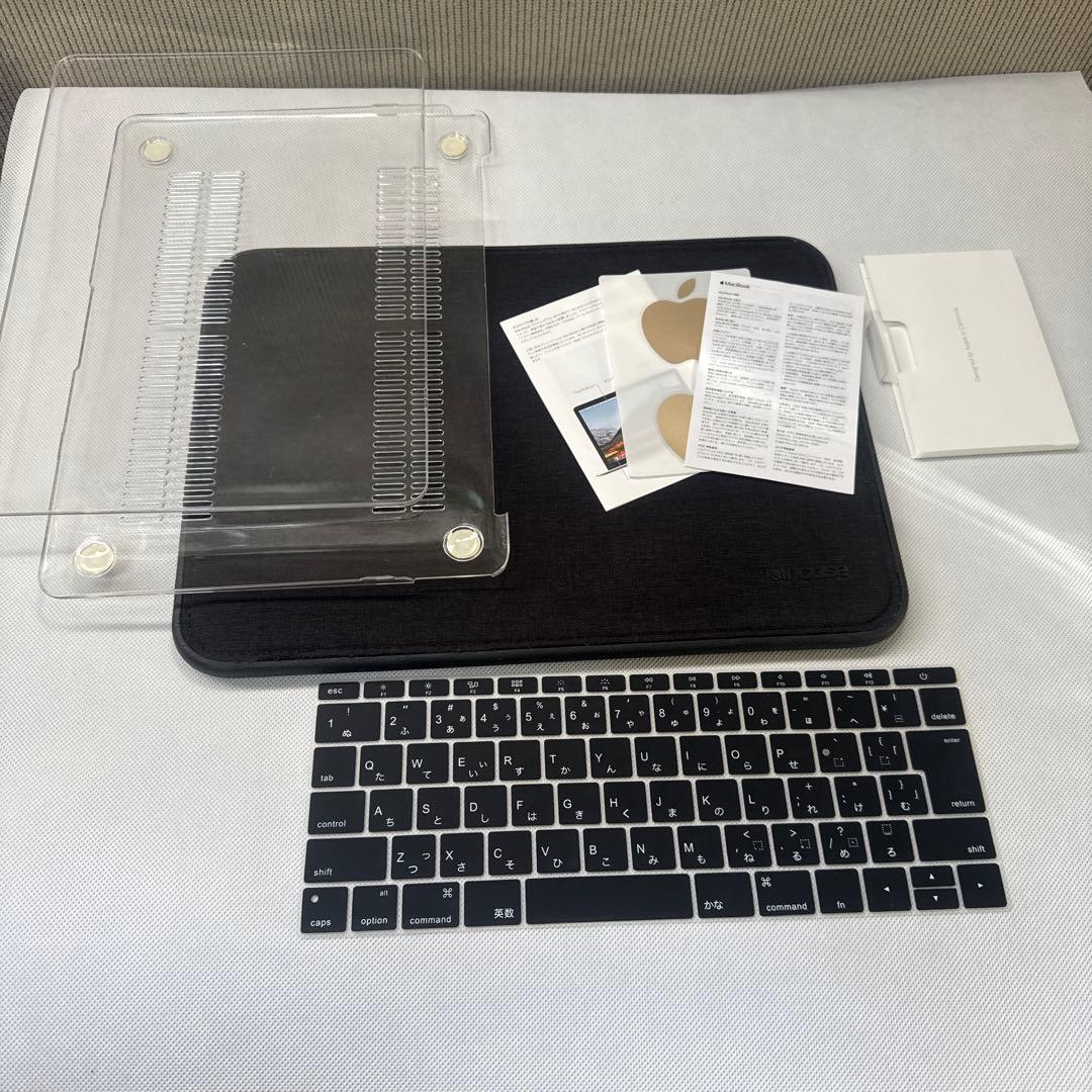 Apple Mac Book GOLD 最小モデル カバーセット♡