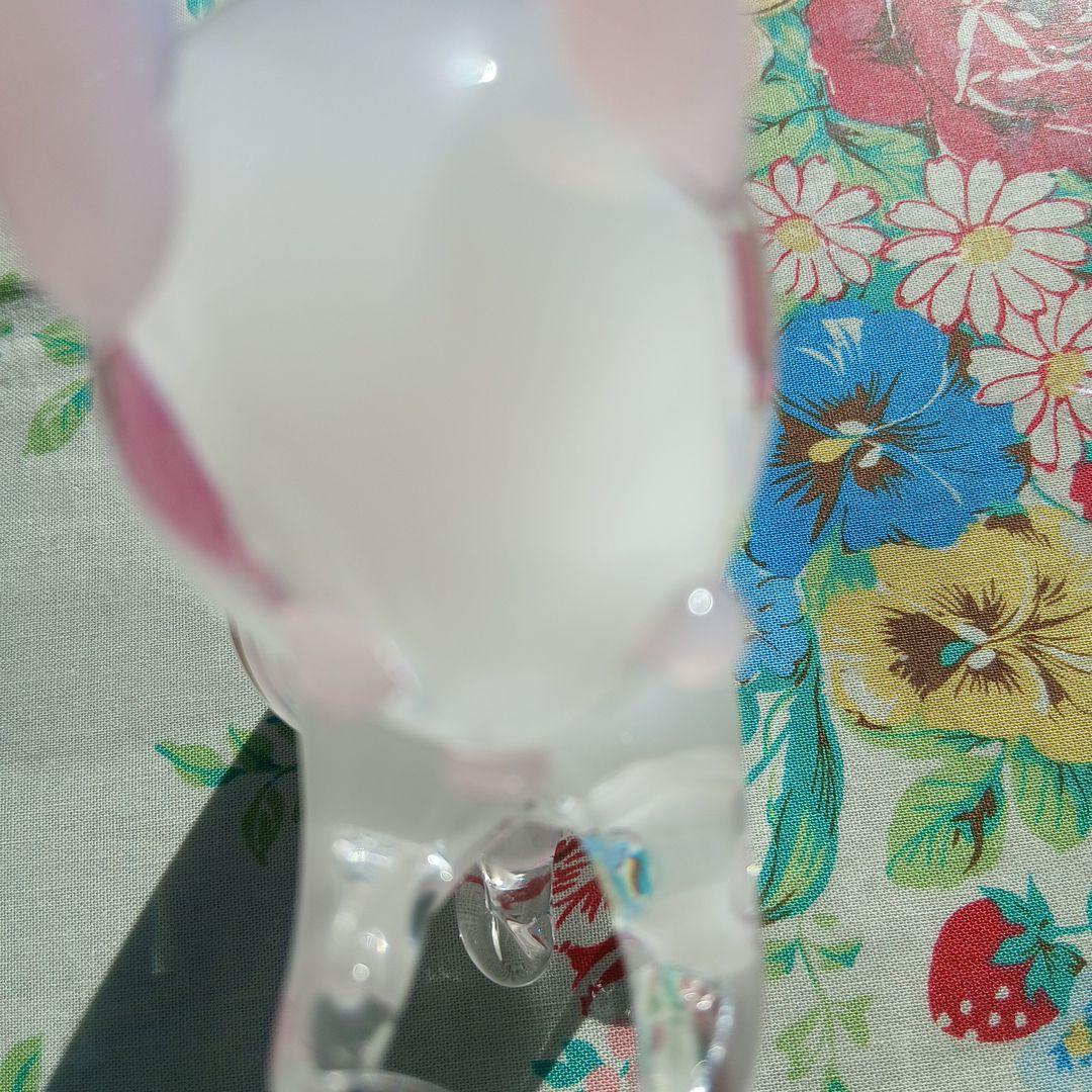 Deman Collection クリスタルリス置物