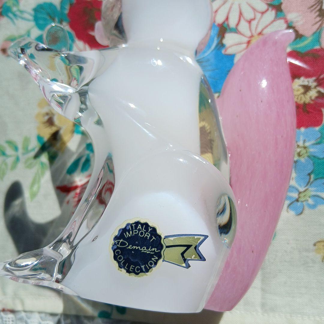 Deman Collection クリスタルリス置物