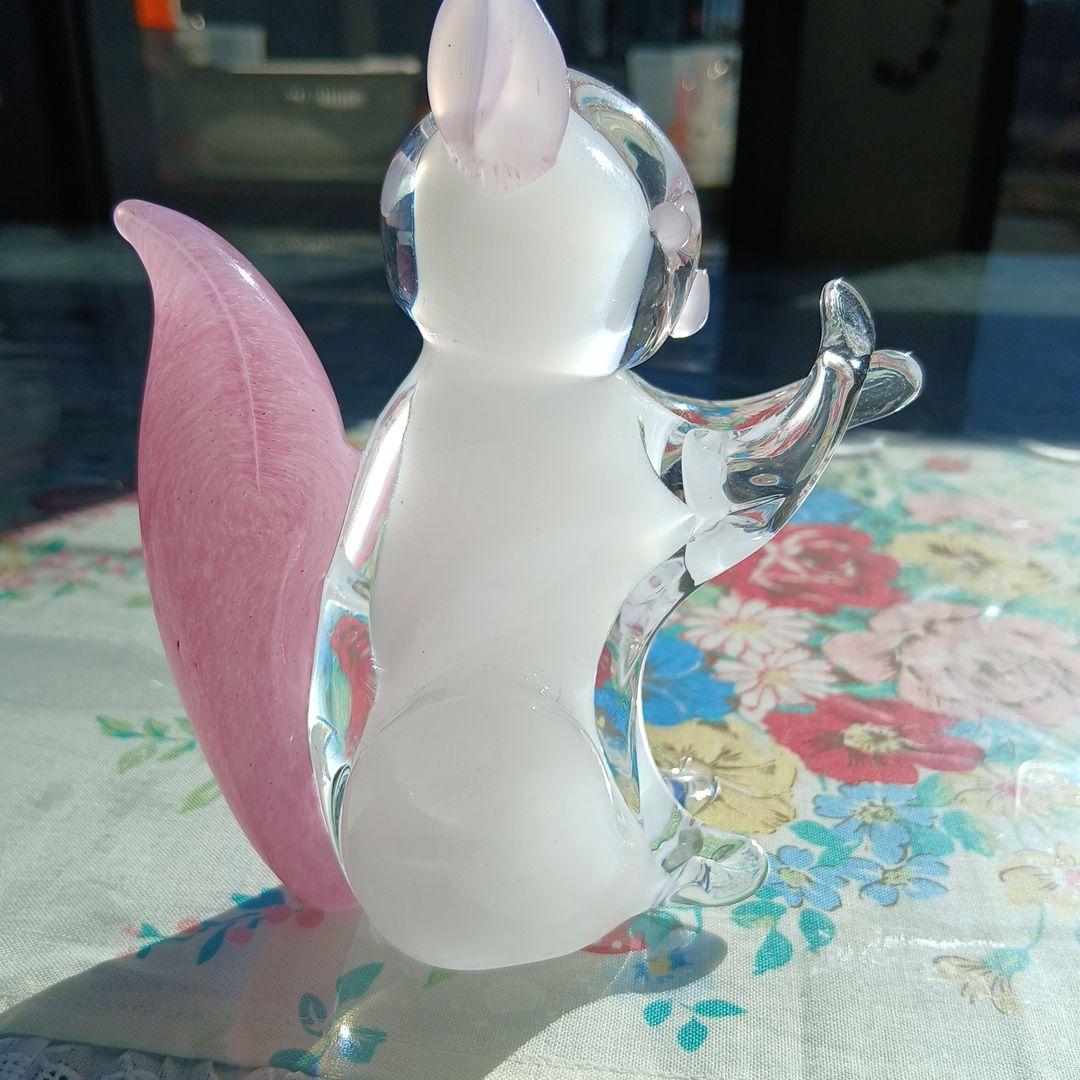 Deman Collection クリスタルリス置物