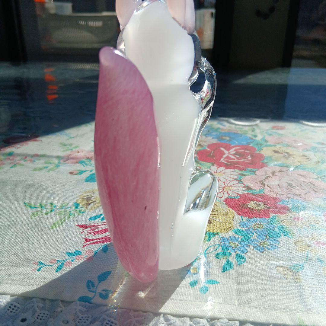 Deman Collection クリスタルリス置物