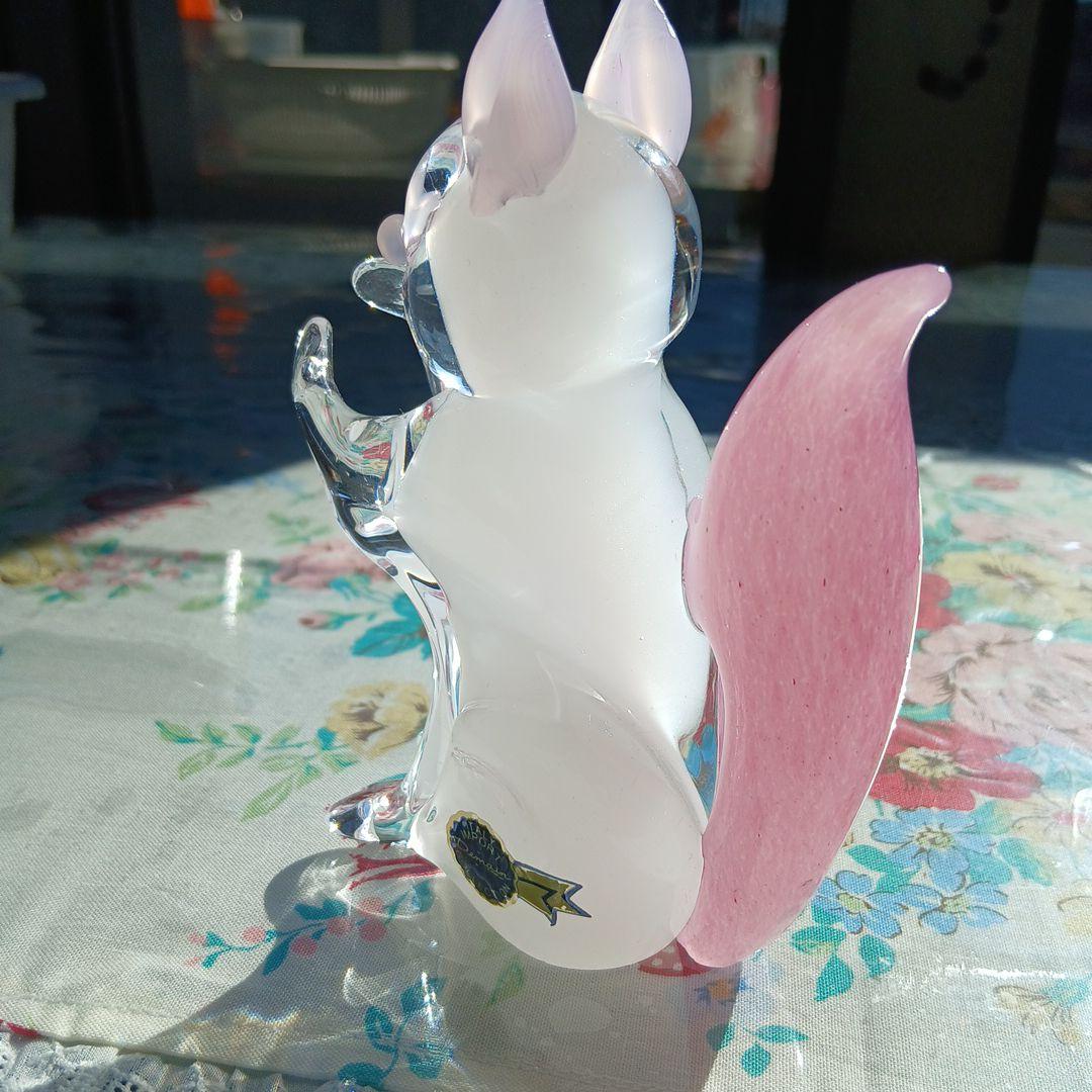 Deman Collection クリスタルリス置物