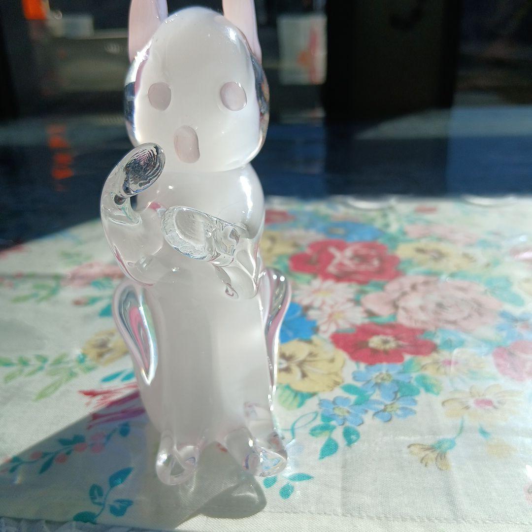 Deman Collection クリスタルリス置物