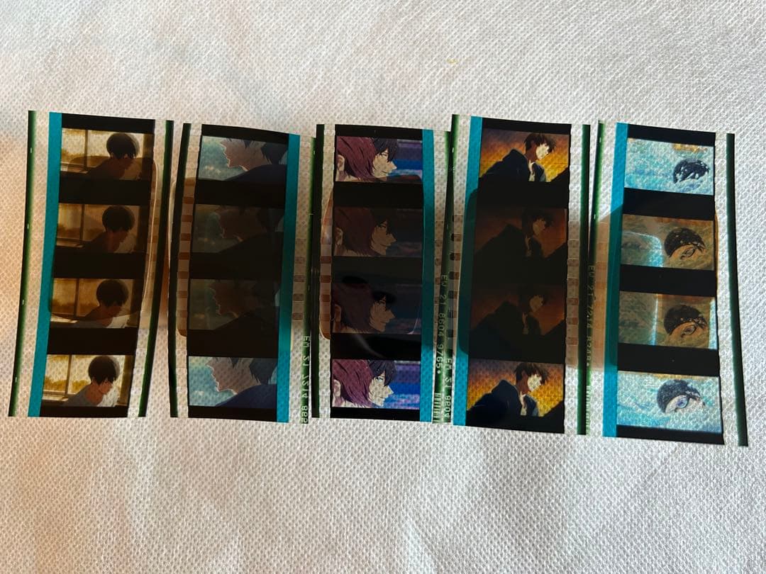 Free!FS 入場者特典コマフィルム　七瀬遙10枚セット③