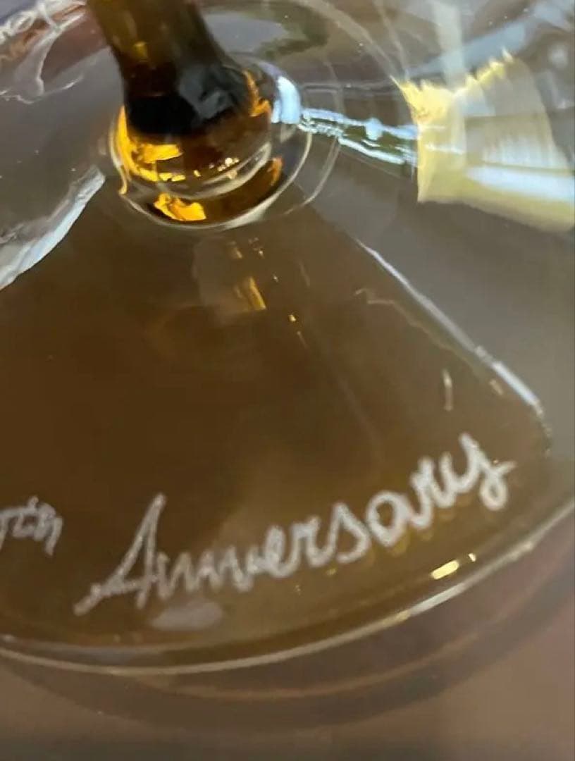 「VENINI FOR DAMIANI」 シャンパングラス　ボリチーネ２客