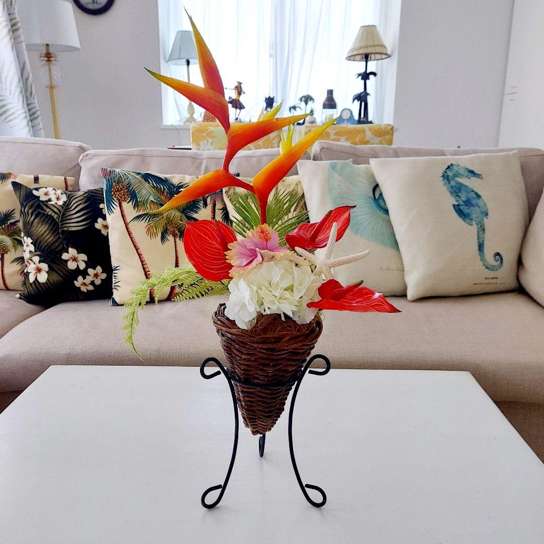 新品 ヘリコニア＆ハイビスカス トロピカル フラワーアレンジメント 2