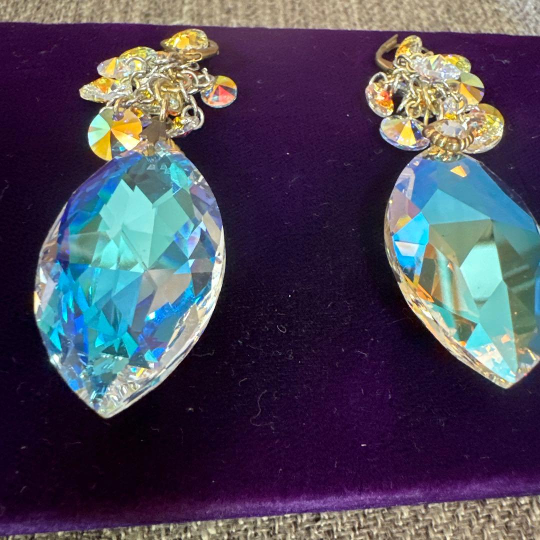 ベリーダンス　大粒オーダーメイドピアス