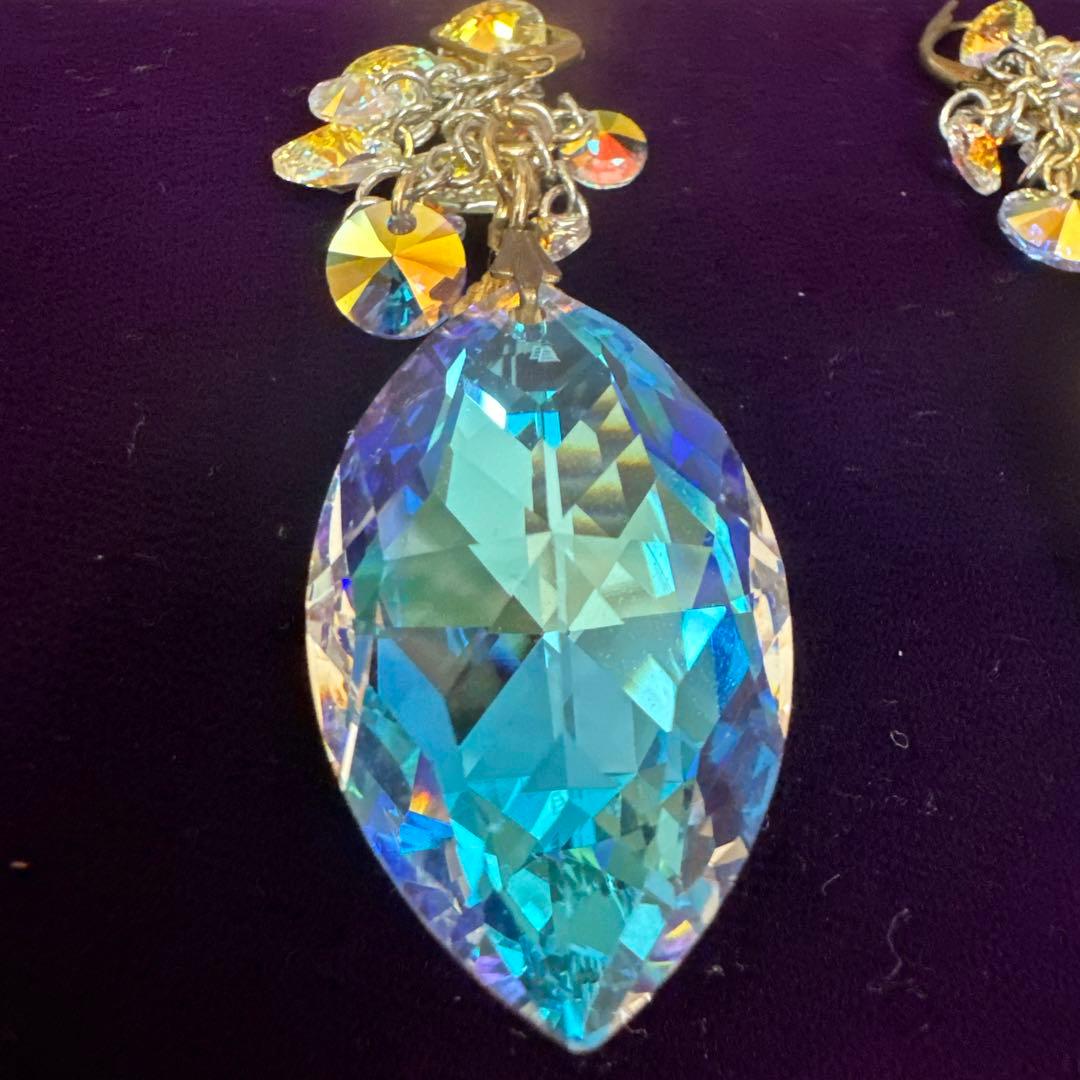 ベリーダンス　大粒オーダーメイドピアス