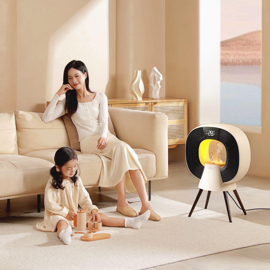 SOTHING加湿ヒーター-スター 2023冬新商品最強モデル 暖房器雰囲気加湿