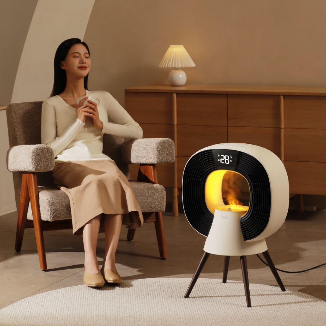 SOTHING加湿ヒーター-スター 2023冬新商品最強モデル 暖房器雰囲気加湿