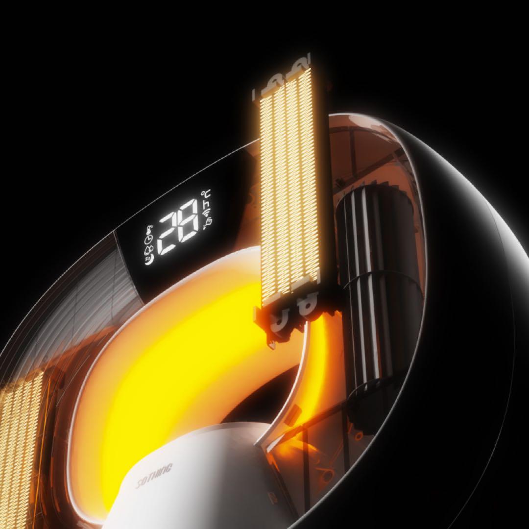 SOTHING加湿ヒーター-スター 2023冬新商品最強モデル 暖房器雰囲気加湿