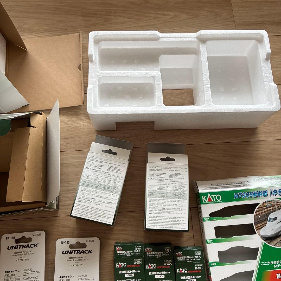 【空箱】本体無し★KATO★Nゲージ★レール・コントローラー・サウンドボックス他