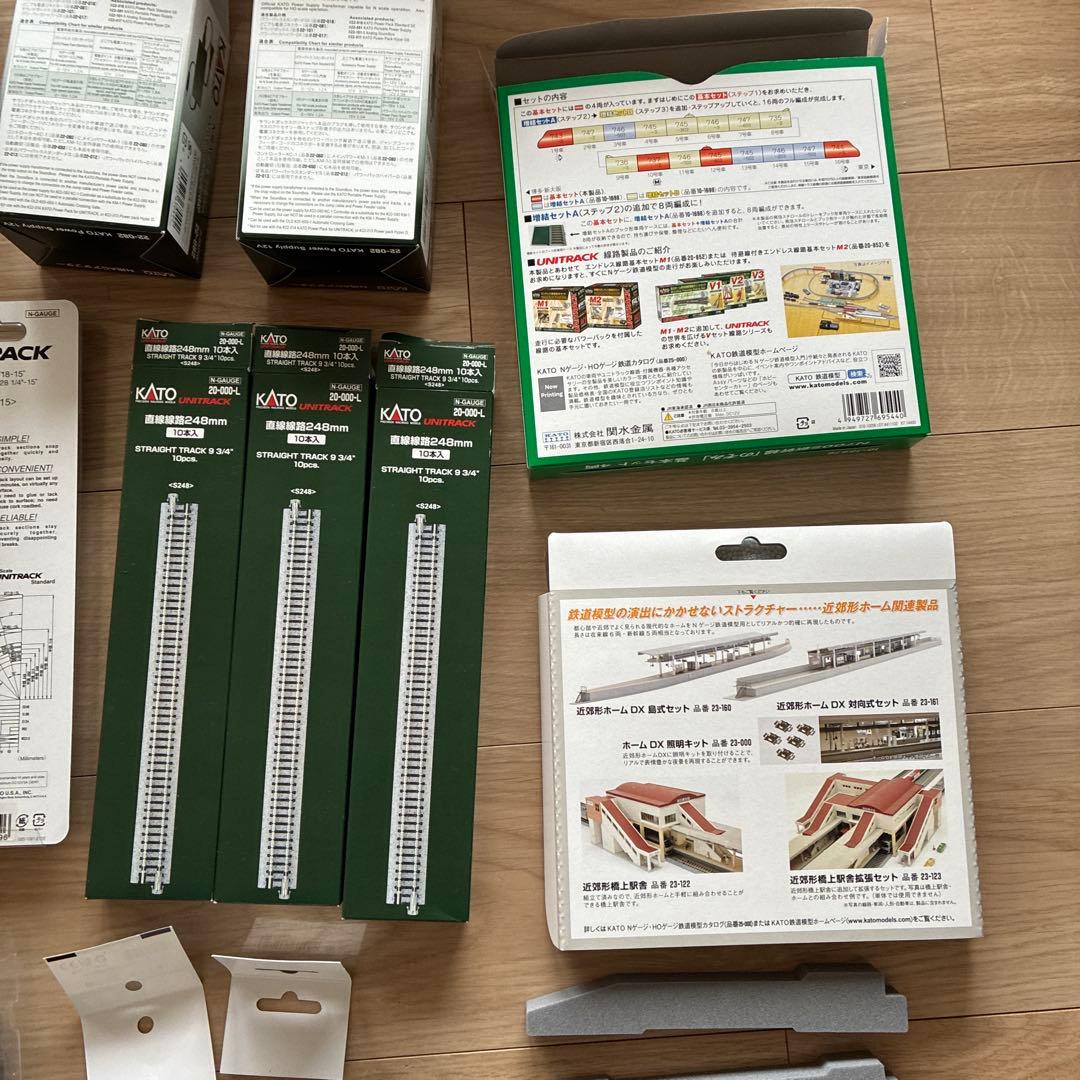 【空箱】本体無し★KATO★Nゲージ★レール・コントローラー・サウンドボックス他