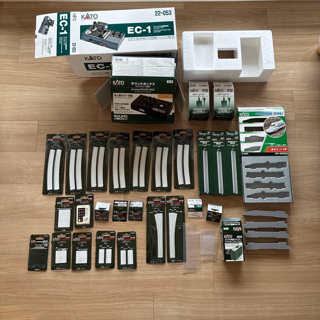 【空箱】本体無し★KATO★Nゲージ★レール・コントローラー・サウンドボックス他