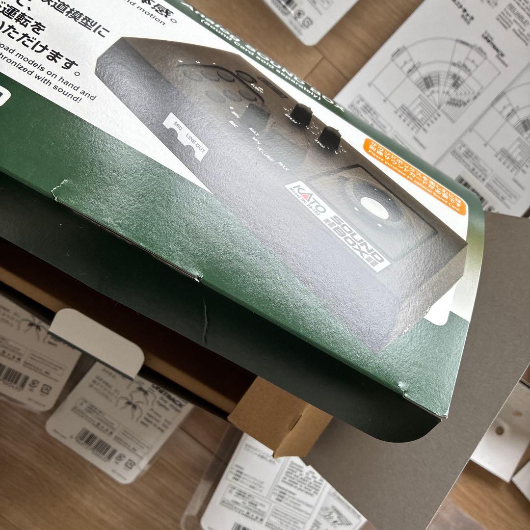 【空箱】本体無し★KATO★Nゲージ★レール・コントローラー・サウンドボックス他