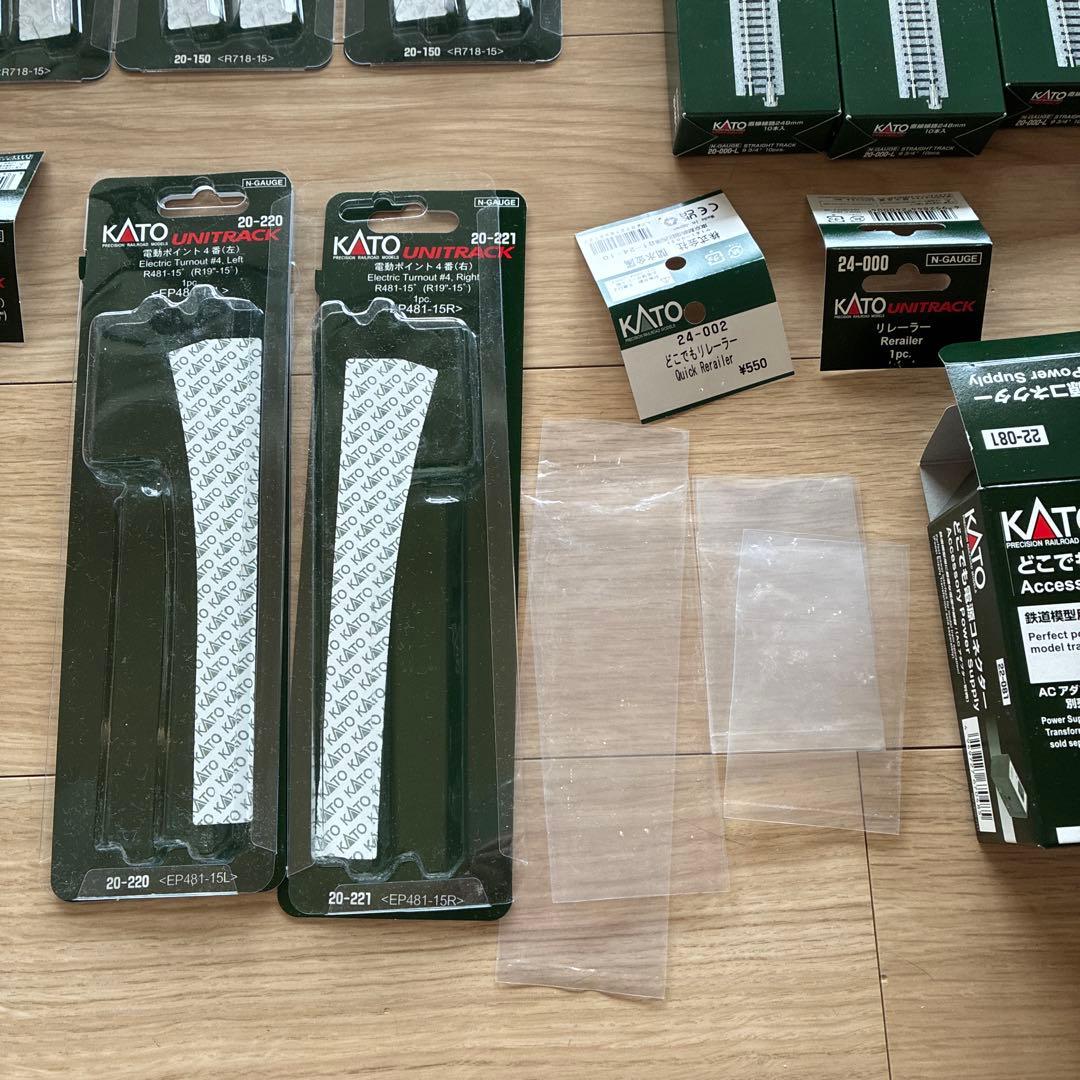 【空箱】本体無し★KATO★Nゲージ★レール・コントローラー・サウンドボックス他