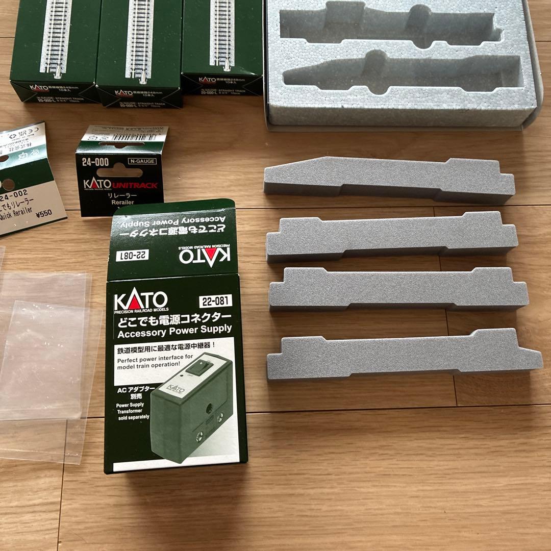 【空箱】本体無し★KATO★Nゲージ★レール・コントローラー・サウンドボックス他