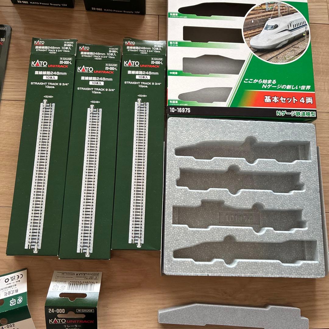 【空箱】本体無し★KATO★Nゲージ★レール・コントローラー・サウンドボックス他