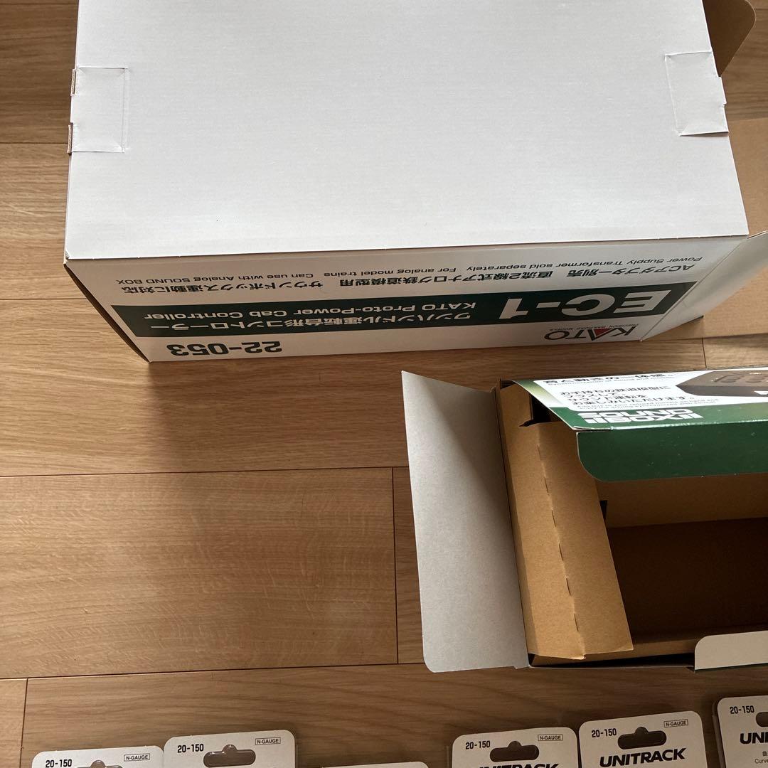 【空箱】本体無し★KATO★Nゲージ★レール・コントローラー・サウンドボックス他