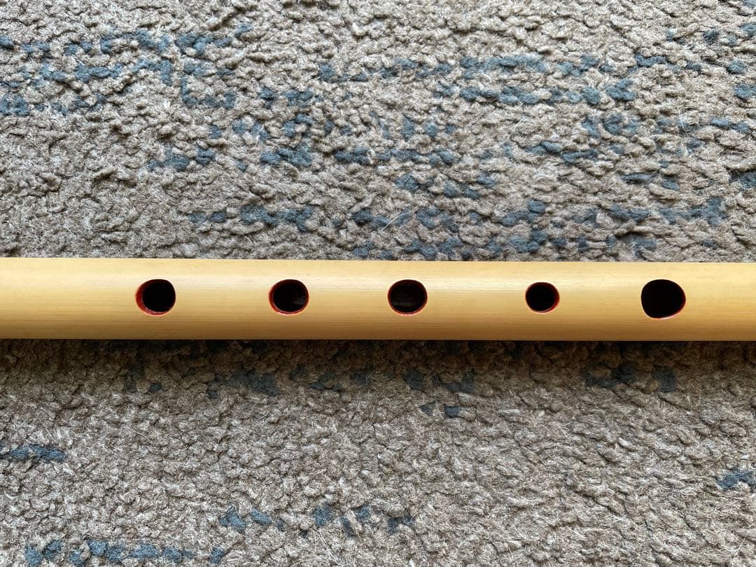 篠笛　丸山　唄用ドレミ　一本調子　特注品