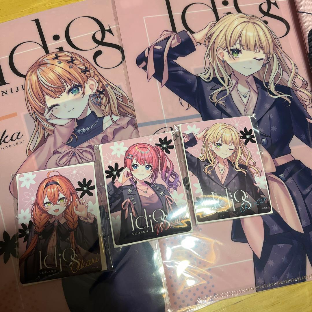 A賞石神のぞみ 獅子堂あかりタペストリー あり Idiosまとめ売りセット