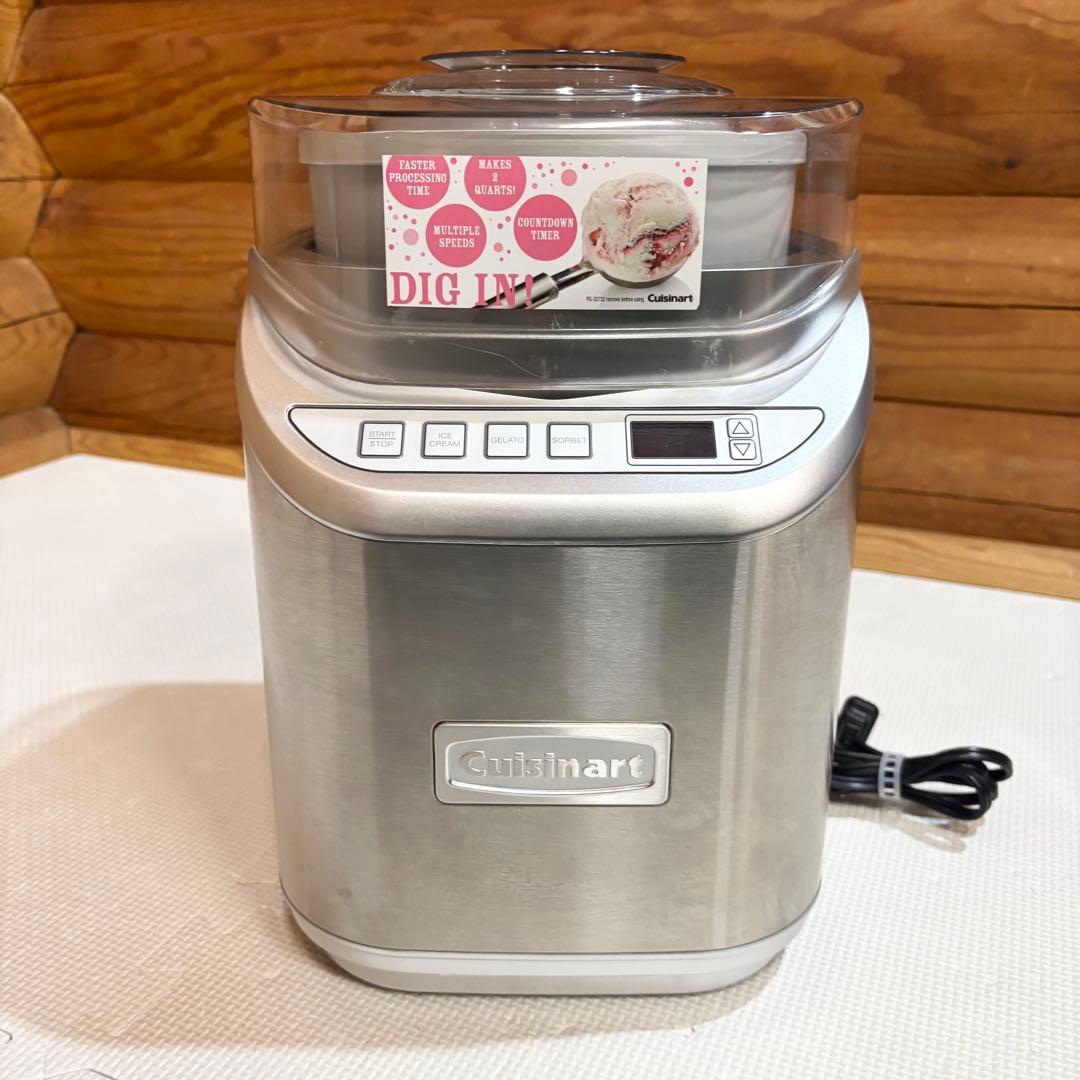 【美品】Cuisinart クイジナート ICE-70 アイスクリームメーカー