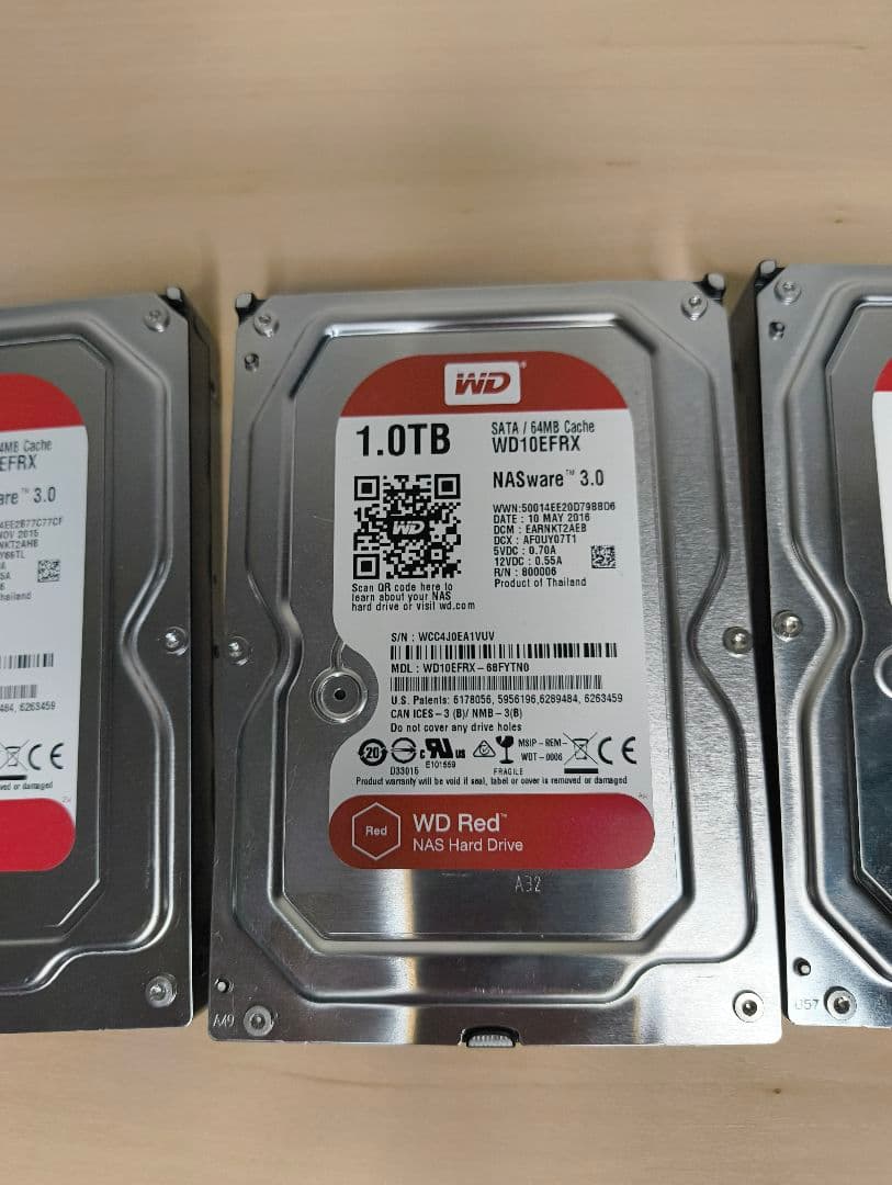 WD Red 1TB HDD NAS用