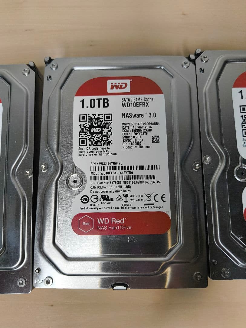 WD Red 1TB HDD NAS用