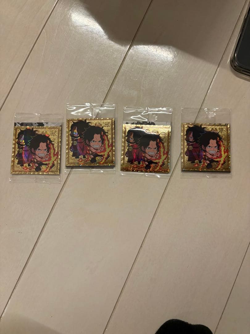 アニメキャラクター ホログラムシールセット