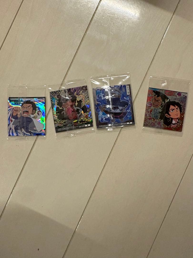 アニメキャラクター ホログラムシールセット