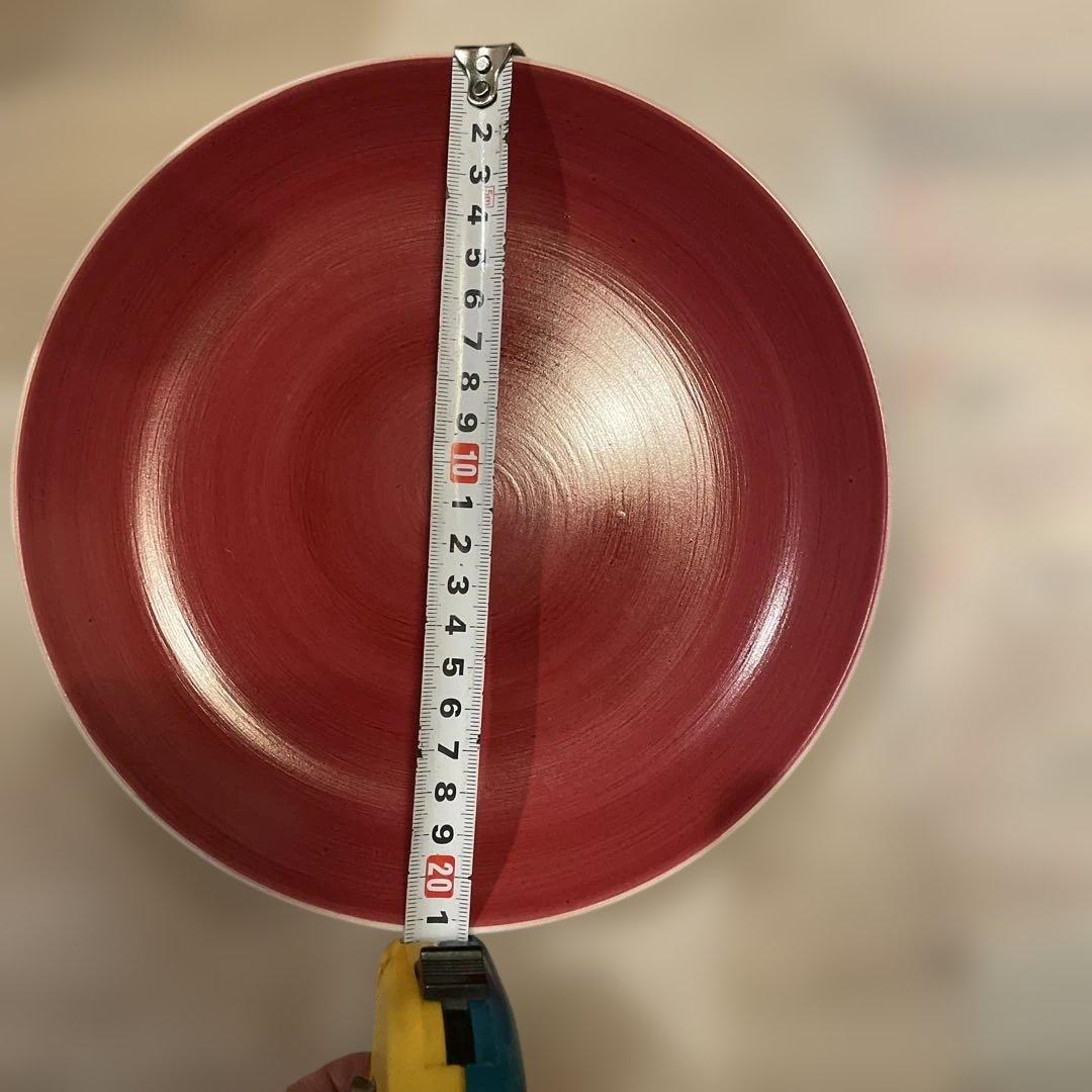 お値下げ　ARITA ワインレッド 多用鉢　平皿　アリタポーセリンラボ