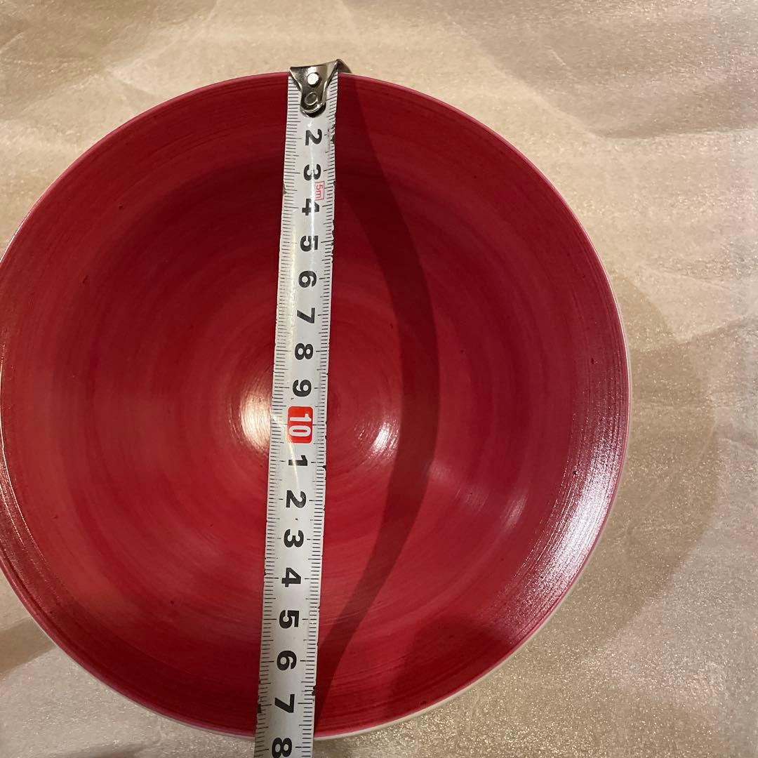 お値下げ　ARITA ワインレッド 多用鉢　平皿　アリタポーセリンラボ