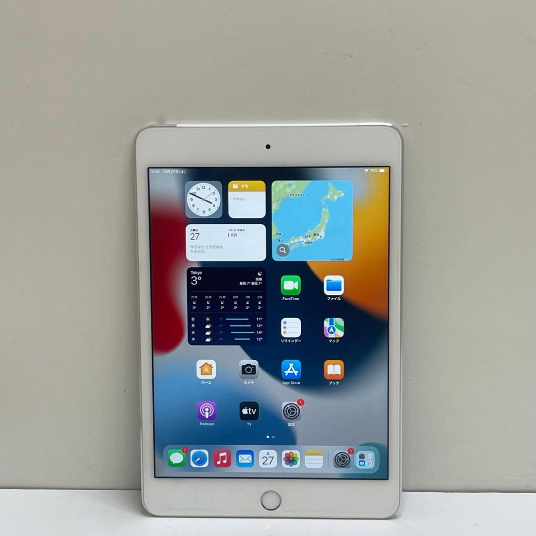 iPad Mini 第4世代 16GB Wi-Fi + Cellular 94％