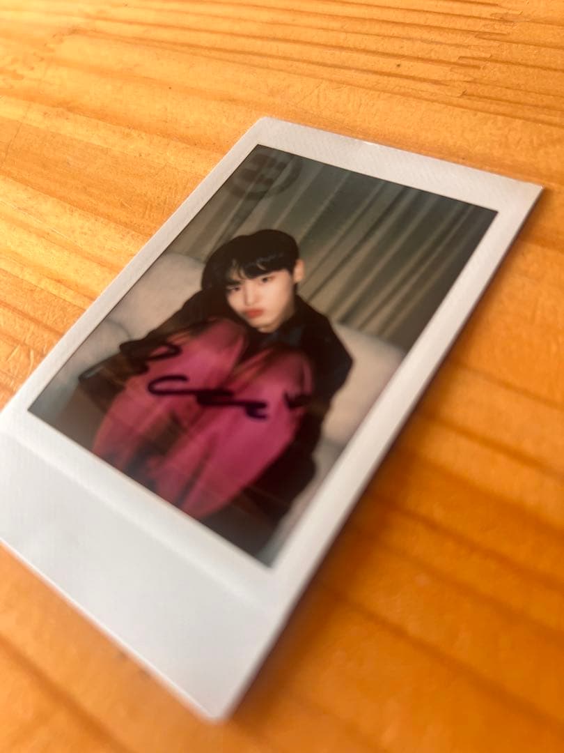 サイン入り ポラロイド写真 K-POP VICTON ビョンチャン チェキ